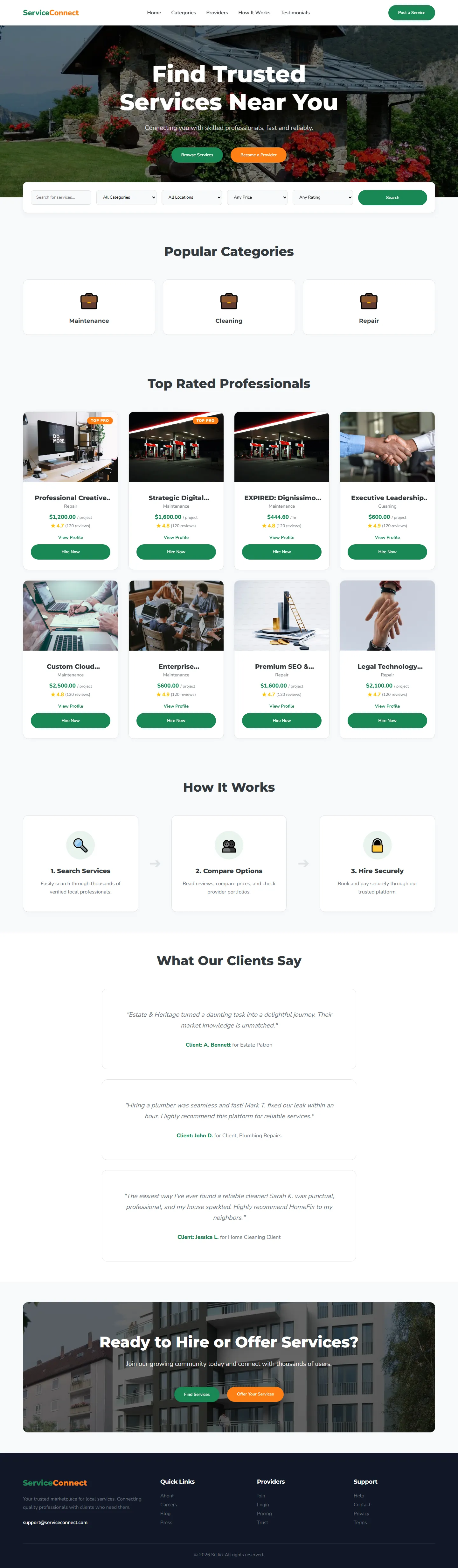 Services Marketplace